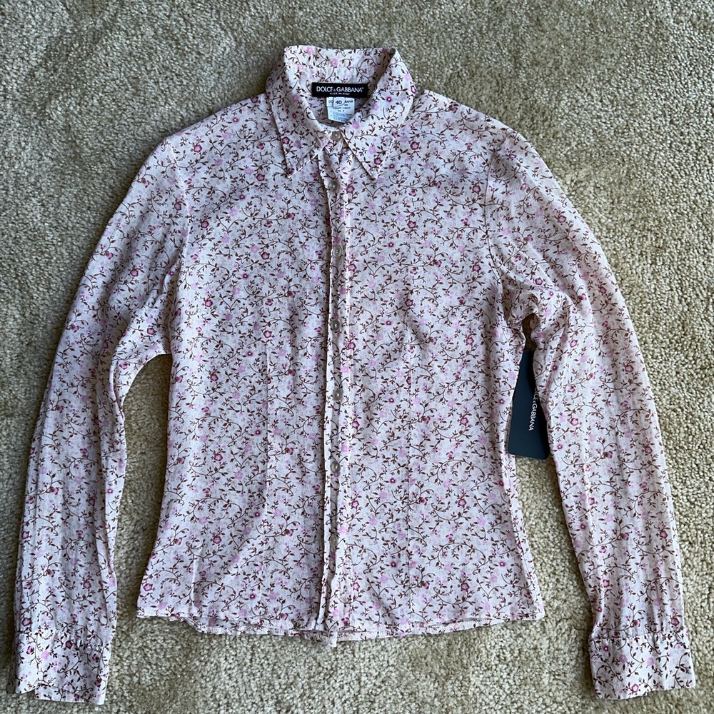 Dolce Gabbana blouse XS